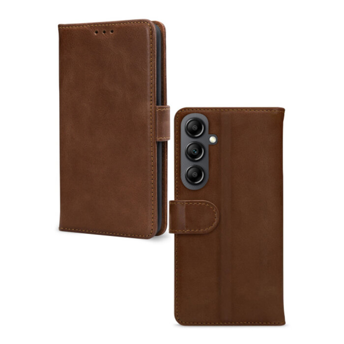 Mobilize Mobilize Leather Wallet Case voor Samsung Galaxy A14 4G/5G - Bruin