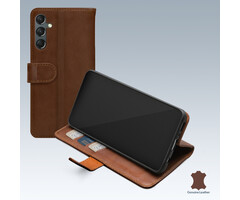 Mobilize Mobilize Leather Wallet Hoesje voor Samsung Galaxy A24 4G - Bruin