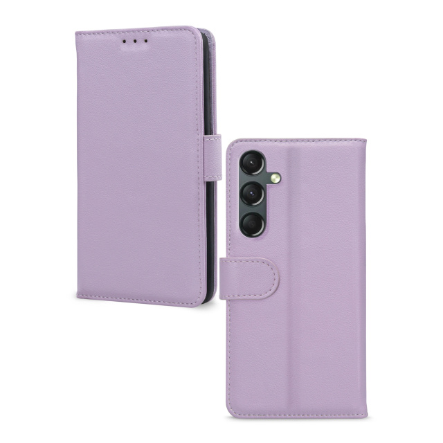 Mobilize Mobilize Premium Gelly Wallet Book Case voor Samsung Galaxy A24 4G - Paars