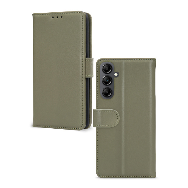 Mobilize Mobilize Premium Gelly Wallet Book Case Samsung Galaxy A14 4G/5G Groen
