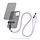 Mobilize Universele Nylon Lanyard Telefoonkoord - Paars