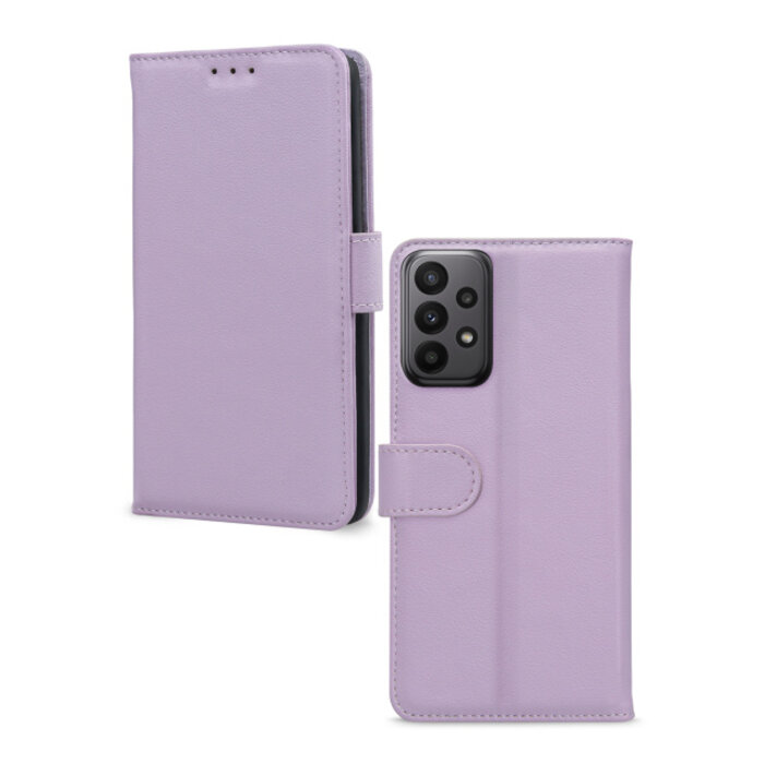 Mobilize Mobilize Premium Gelly Wallet Book Case voor Samsung Galaxy A23 5G - Paars
