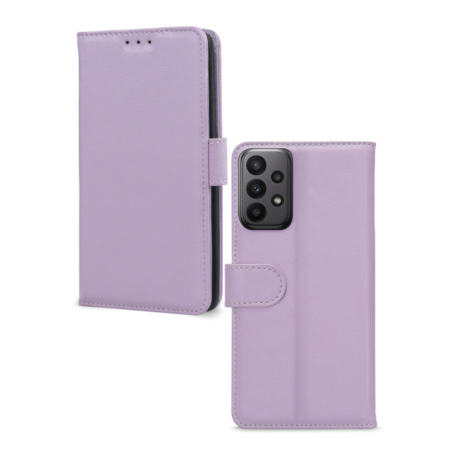 Mobilize Mobilize Premium Gelly Wallet Book Case voor Samsung Galaxy A23 5G - Paars