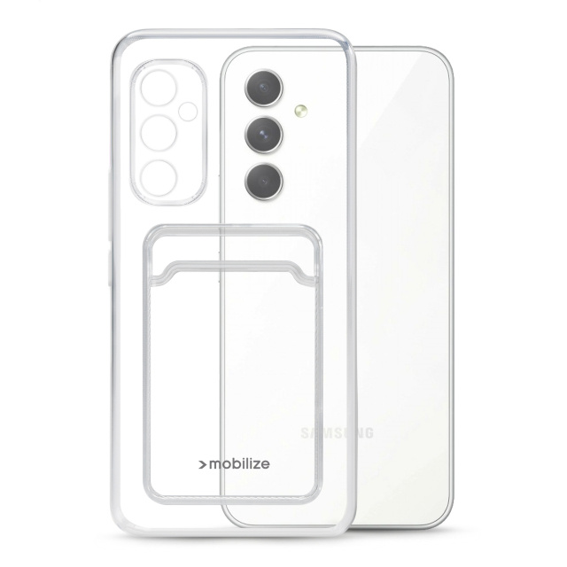 Mobilize Mobilize Gelly Card Case Samsung Galaxy A54 5G - Transparant
