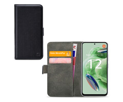 Mobilize Mobilize Classic Gelly Wallet Book Case Xiaomi Redmi Note 12 5G - Zwart