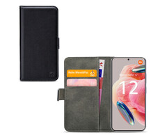 Mobilize Mobilize Classic Gelly Wallet Book Case Xiaomi Redmi Note 12 4G - Zwart
