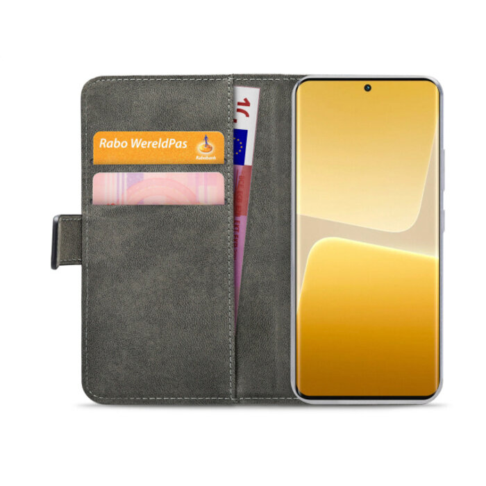 Mobilize Mobilize Classic Gelly Wallet Book Case Xiaomi 13 Ultra - Zwart