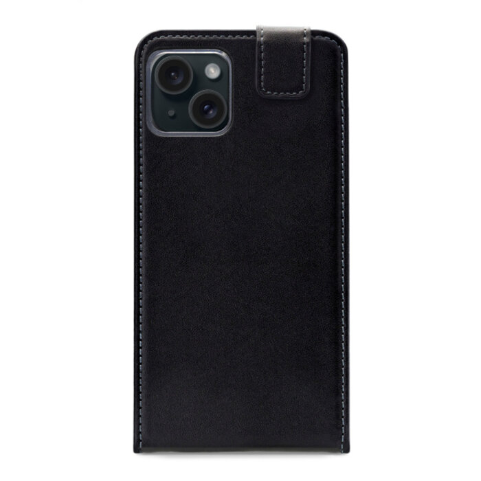 Mobilize Mobilize Classic Gelly Flip Case Apple iPhone 15 - Zwart