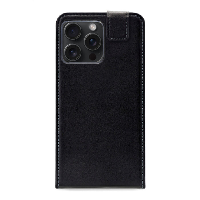 Mobilize Mobilize Classic Gelly Flip Case Apple iPhone 15 Pro Max - Zwart