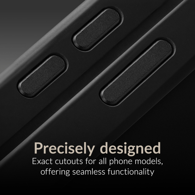 Mobilize Mobilize MagSafe Hybrid Pro Case voor Apple iPhone 15 Pro Max - Zwart