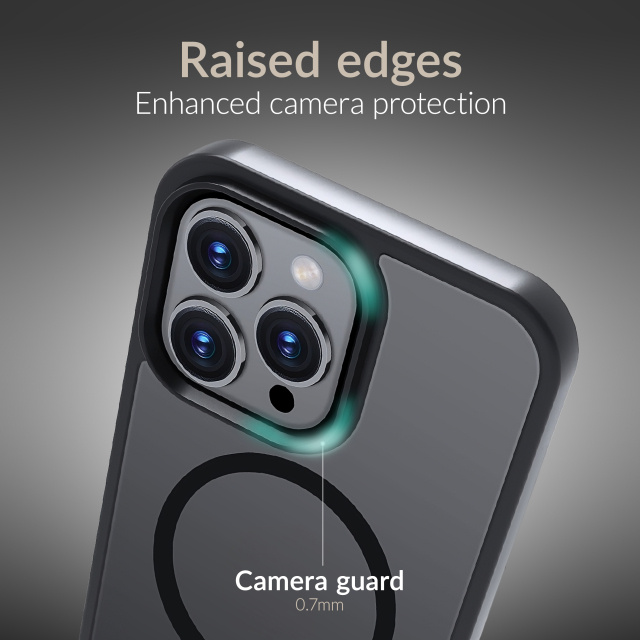 Mobilize Mobilize MagSafe Hybrid Pro Case voor Apple iPhone 15 Pro Max - Zwart