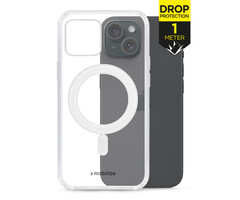 Mobilize Mobilize MagSafe Naked Protection Case voor Apple iPhone 15 - Transparant