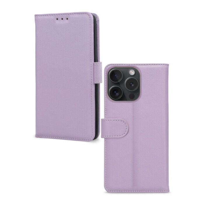 Mobilize Mobilize Premium Gelly Wallet Book Case Apple iPhone 15 Pro - Purple