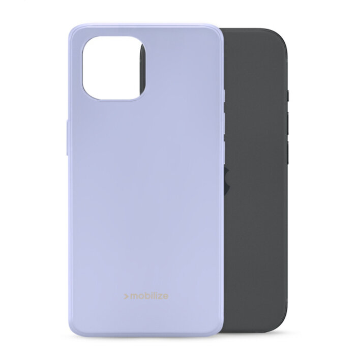 Mobilize Mobilize Rubber Gelly Case Apple iPhone 15 - Pastel Purple