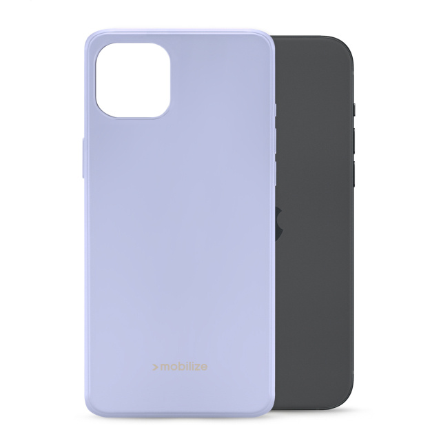 Mobilize Mobilize Rubber Gelly Case Apple iPhone 15 Plus - Pastel Purple