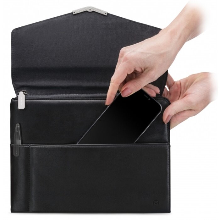 Mobilize Mobilize Elegant Universele Tablet Clutch - Black Croco