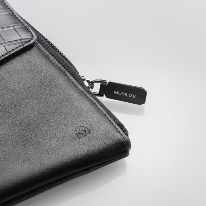 Mobilize Mobilize Elegant Universele Tablet Clutch - Black Croco