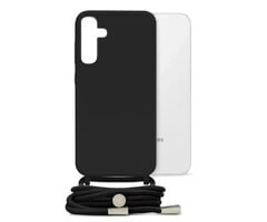 Mobilize Mobilize Lanyard Gelly Case Samsung Galaxy S23 FE 5G Zwart