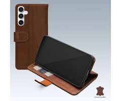 Mobilize Mobilize Leather Wallet Hoesje voor Samsung Galaxy S23 FE 5G - Bruin