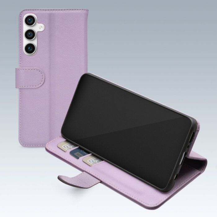 Mobilize Mobilize Premium Gelly Wallet Book Case Samsung Galaxy S23 FE 5G - Purple