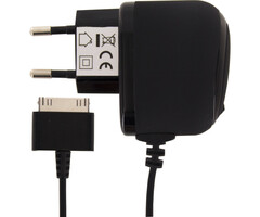 Mobilize Mobilize Premium Thuislader Apple 30-Pin 1.0A 5W - Zwart (Bulk)