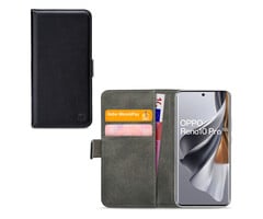 Mobilize Mobilize Classic Gelly Wallet Book Case OPPO Reno10 / Reno10 Pro 5G - Zwart