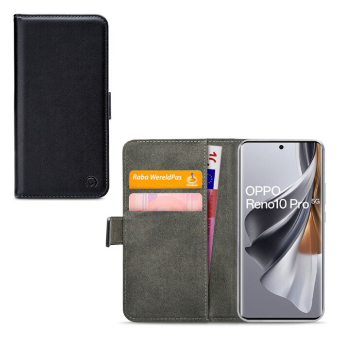 Mobilize Mobilize Classic Gelly Wallet Book Case OPPO Reno10 / Reno10 Pro 5G - Zwart