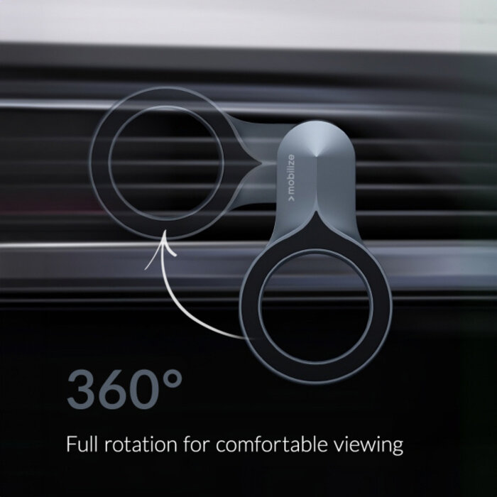 Mobilize Mobilize MagSafe Airvent Telefoonhouder voor Ventilatierooster - Zwart