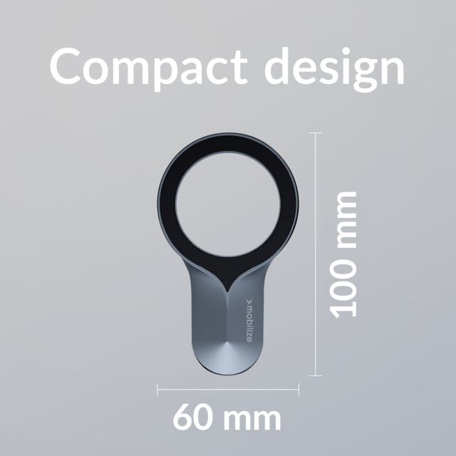 Mobilize Mobilize MagSafe Airvent Telefoonhouder voor Ventilatierooster - Zwart