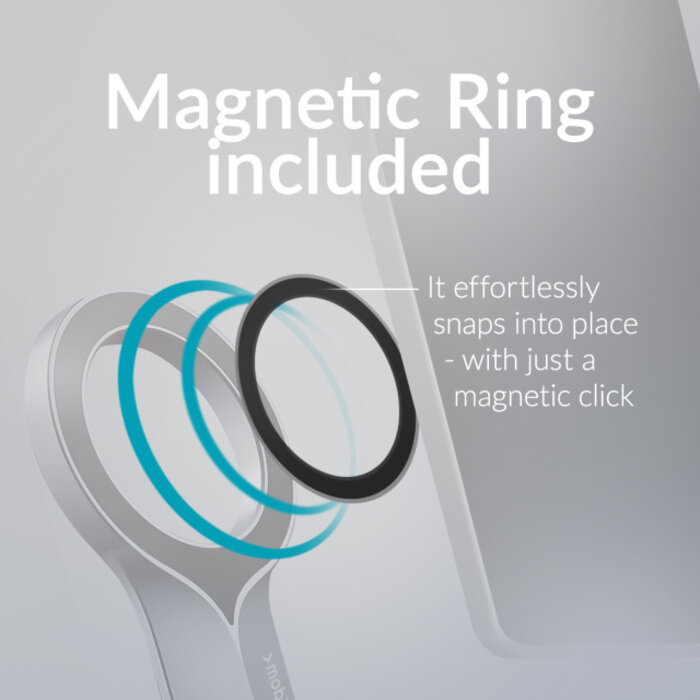 Mobilize Mobilize MagSafe Airvent Telefoonhouder voor Ventilatierooster - Zwart