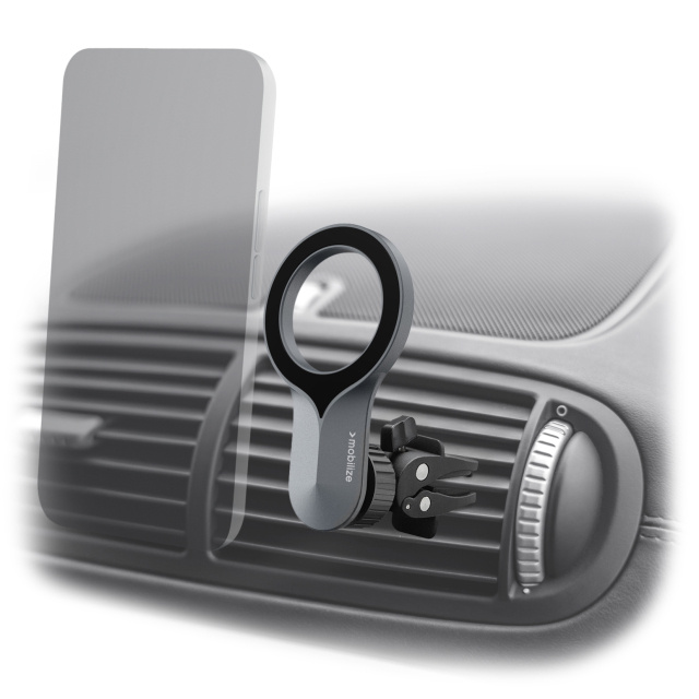 Mobilize Mobilize MagSafe Airvent Telefoonhouder voor Ventilatierooster - Zwart