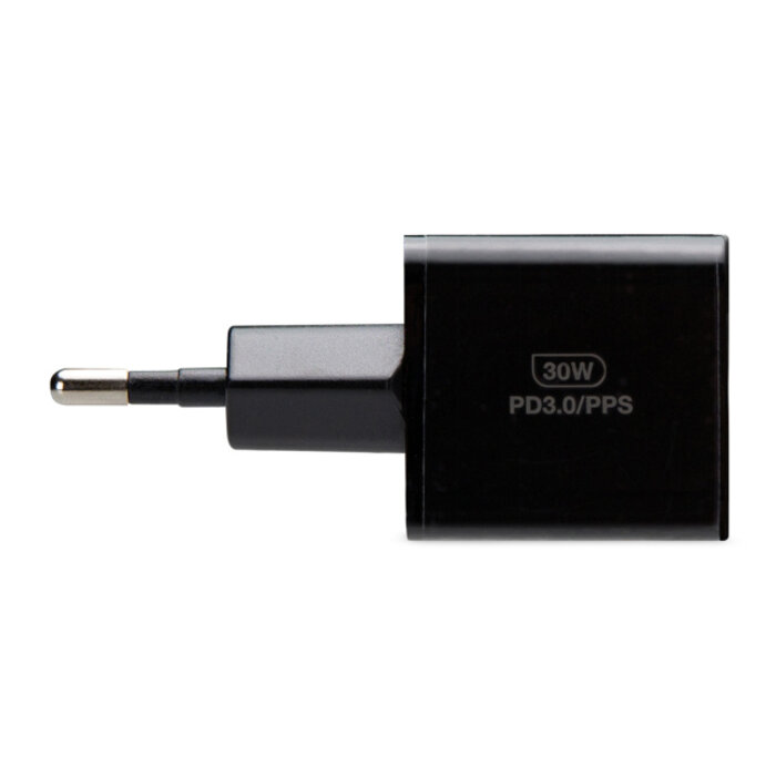 Mobilize Mobilize Wall Charger USB-C GaN 30W with PD/PPS - Black