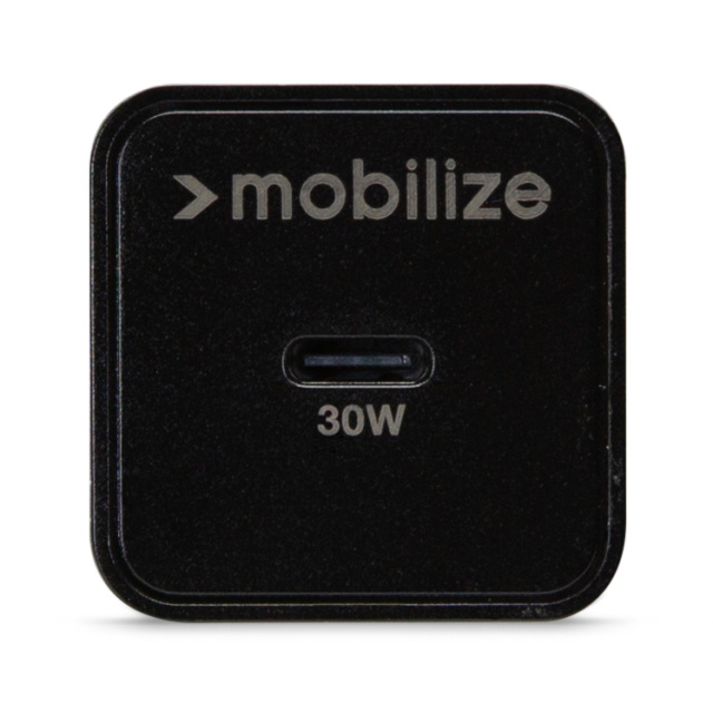 Mobilize Mobilize Wall Charger USB-C GaN 30W with PD/PPS - Black