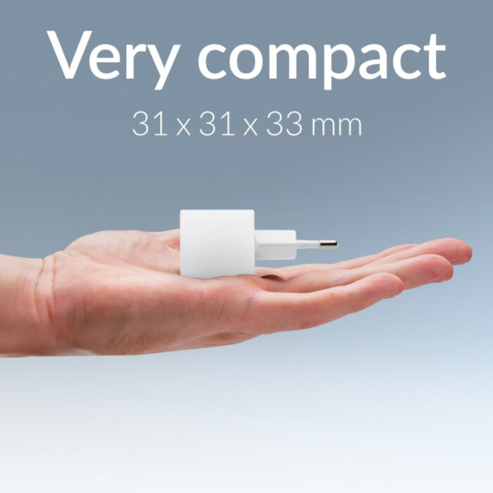 Mobilize Mobilize Wall Charger USB-C GaN 30W with PD/PPS - Wit