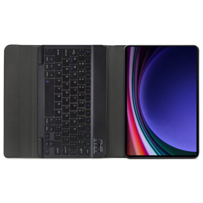 Mobilize Mobilize Bluetooth Toetsenbord Hoes voor Samsung Galaxy Tab S9 / S9 FE - QWERTY