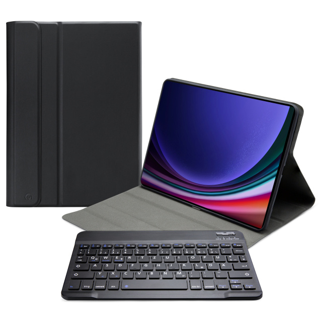 Mobilize Mobilize Bluetooth Keyboard Case Galaxy Tab S9 / S9 FE QWERTZ Zwart