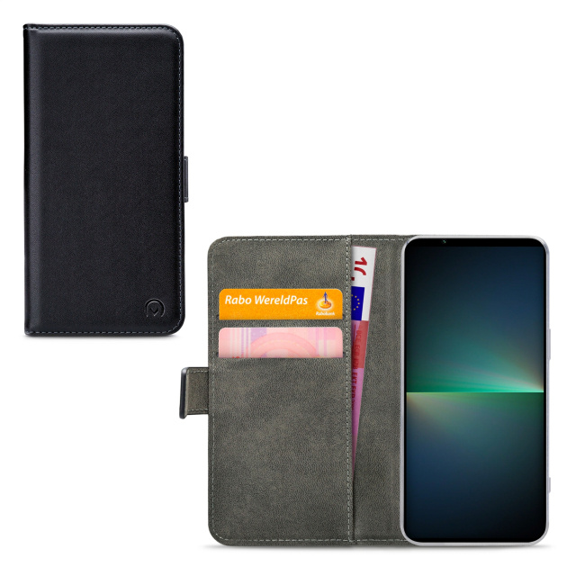 Mobilize Mobilize Classic Gelly Wallet Book Case Sony Xperia 5 V Zwart