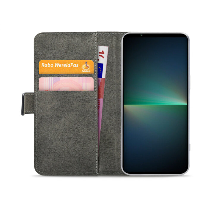 Mobilize Mobilize Classic Gelly Wallet Book Case Sony Xperia 5 V Zwart