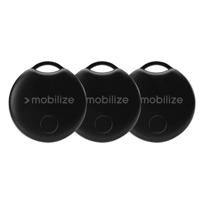 Mobilize Mobilize Find My Smart Tag Zwart - 3-Pack (Apple Zoek Mijn)