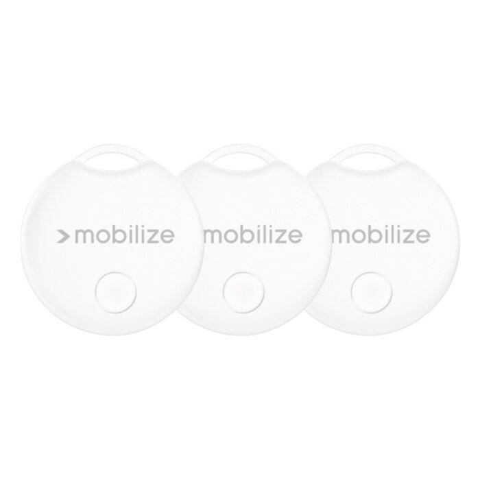 Mobilize Mobilize Find My Smart Tag 3-Pack Wit - Bluetooth Tracker