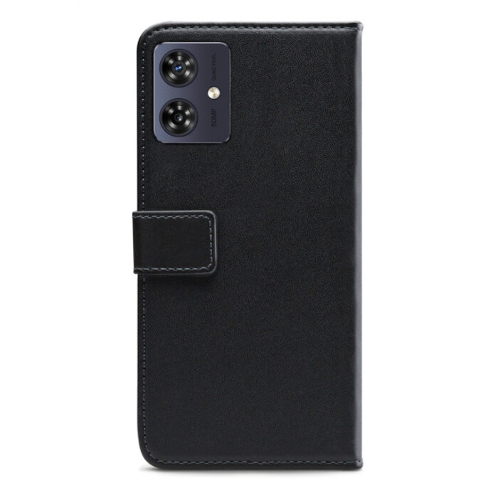 Mobilize Mobilize Classic Gelly Wallet Book Case Motorola Moto G54 Zwart