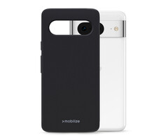 Mobilize Mobilize Rubber Gelly Case voor Google Pixel 8 - Mat Zwart