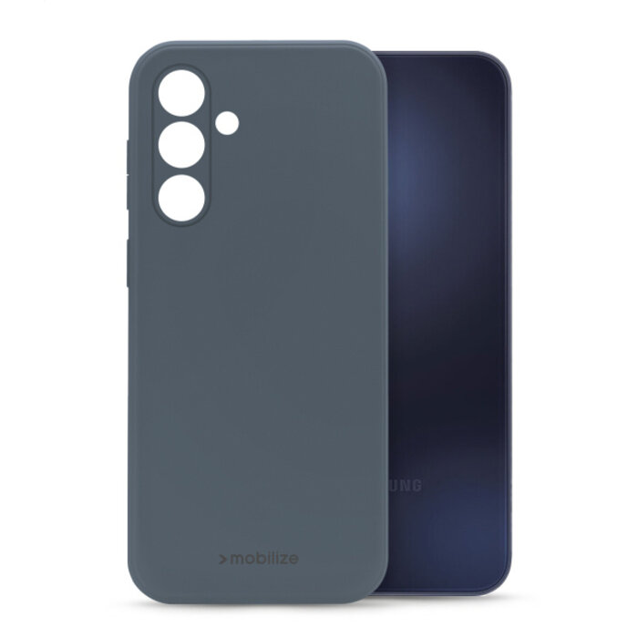Mobilize Mobilize Rubber Gelly Case Samsung Galaxy A15 4G/5G - Mat Blauw