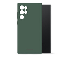 Mobilize Mobilize Rubber Gelly Case voor Samsung Galaxy S24 Ultra 5G - Matt Green