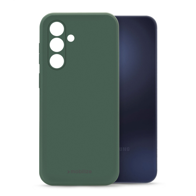 Mobilize Mobilize Rubber Gelly Case Samsung Galaxy A15 4G/5G - Matt Green