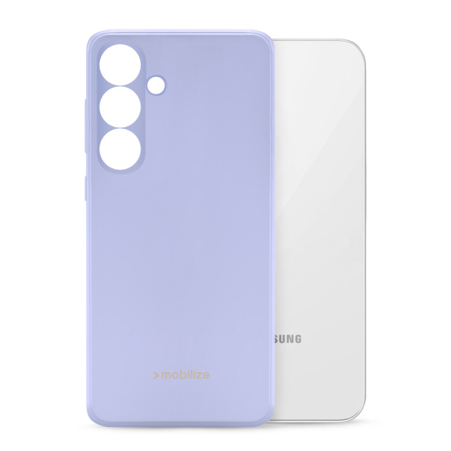 Mobilize Mobilize Rubber Gelly Case voor Samsung Galaxy S24+ 5G - Pastel Purple