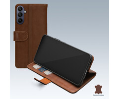 Mobilize Mobilize Leather Wallet Case voor Samsung Galaxy A15 4G/5G - Bruin