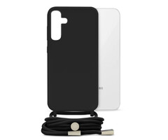 Mobilize Mobilize Lanyard Gelly Case Samsung Galaxy S24+ 5G Zwart