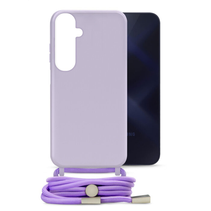Mobilize Mobilize Lanyard Gelly Case Samsung Galaxy A15 4G/5G - Pastel Purple