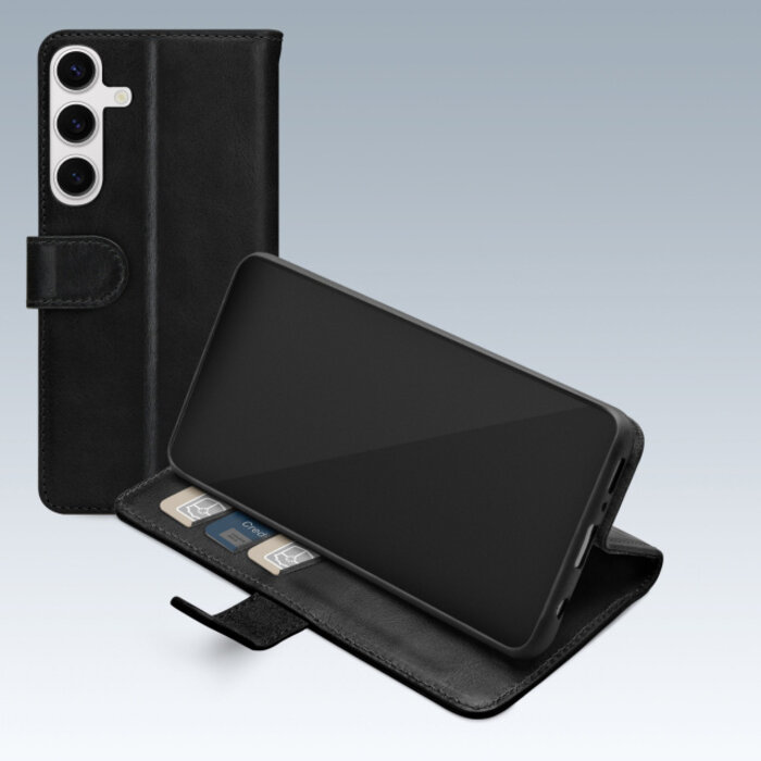 Mobilize Mobilize Premium Gelly Wallet Book Case - Samsung Galaxy S24/S25 5G - Zwart